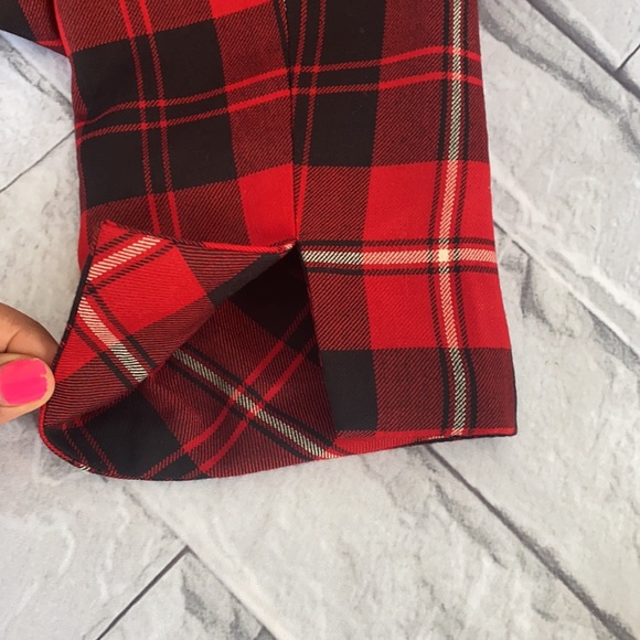 Pendleton virgin wool plaid red zip jacket - Picture 12 of 13